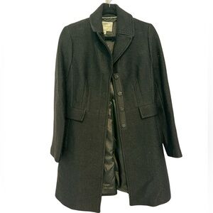 Banana Republic Classic Black Trench Coat | Very Good Condition